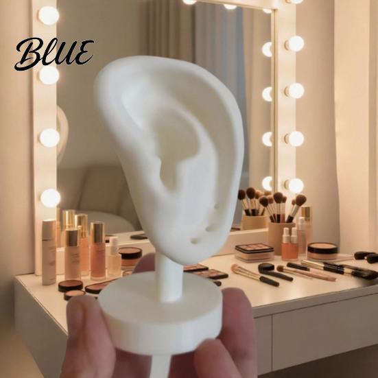 Stylish Earring Holder Human Ear Earrings Holder 3D Printed Stand Shape Stand Jewelry Hanger Display for Dresser Countertop Stable