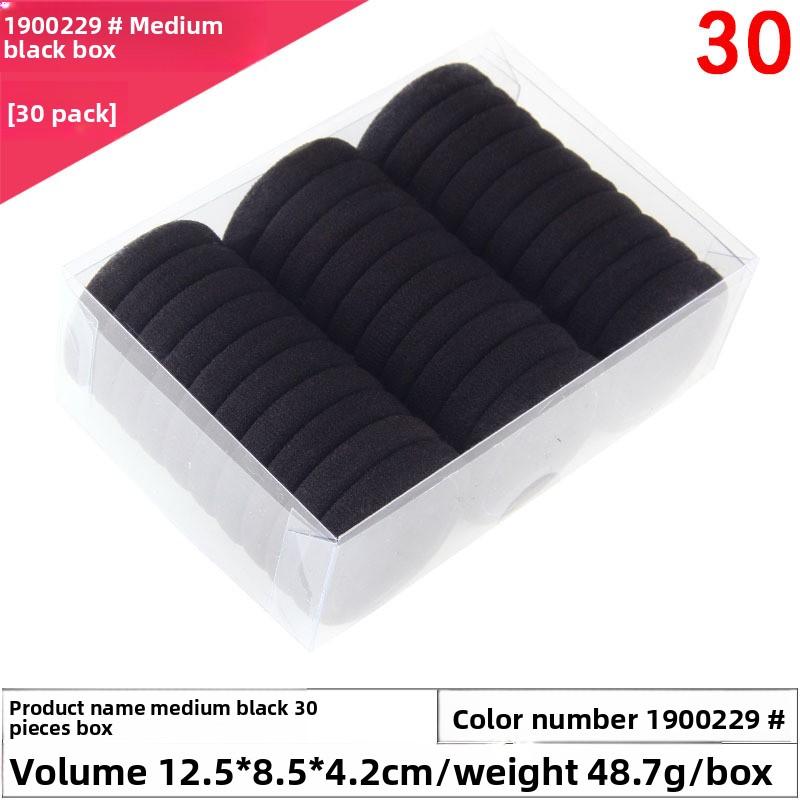 High-elasticity Box Towel Hair Band Fresh Hyuna Colorful Hair TieTowel Band Candy-colored Rubber Band