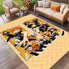 Haikyu Print Rug, Washable Floor Carpet, For Entryway Dorm Laundry Room Office Study, Home Decor Birthday Christmas Gift