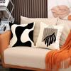Abstract geometric line printed pillowcase modern Nordic style home furnishing room decoration living room sofa cushion cover