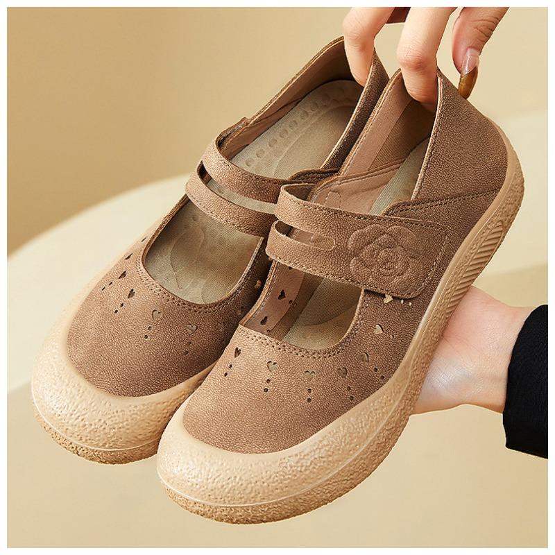 Clogs, Women's Versatile Casual Shoes, Shallow Velcro Sandals, Breathable Soft-soled Shoes