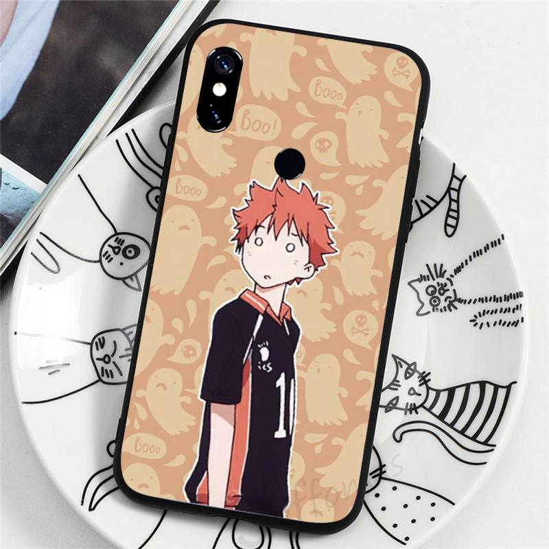 Anime Haikyuu Fly Phone Case Shell Cover Coque Fundas For Xiaomi Redmi 4x 5 Plus 6A 7 7A 8 Mi8 8lite 9 Note 4 5 7 8 Pro