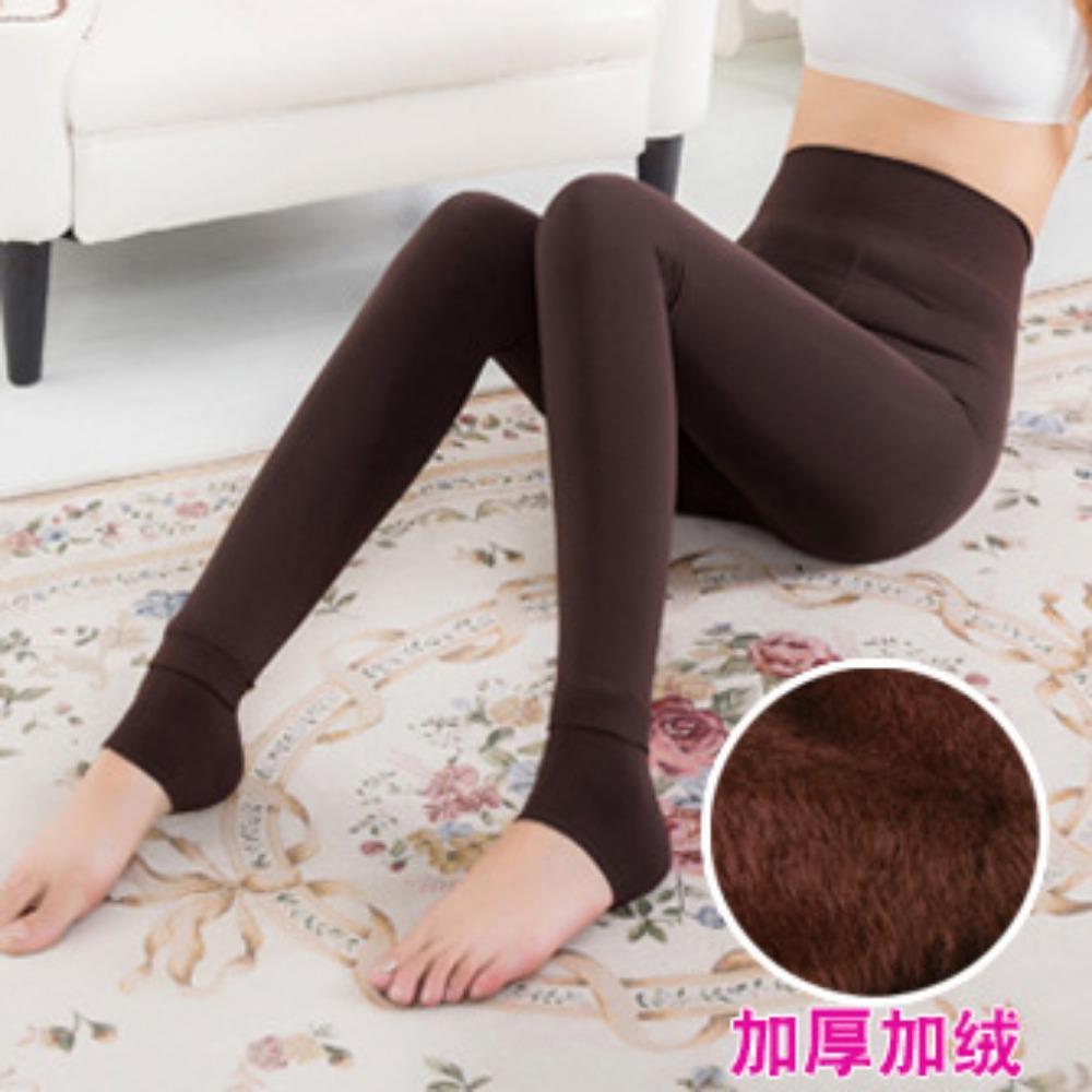 300g Pearl Velvet Leggings Korean Version of Autumn Winter Women with Velvet Thickened Wear Thin