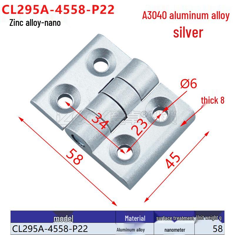 Balamale din aliaj de zinc de înaltă rezistență pentru uși cu profil de aluminiu (2020/3030/3040/4040)