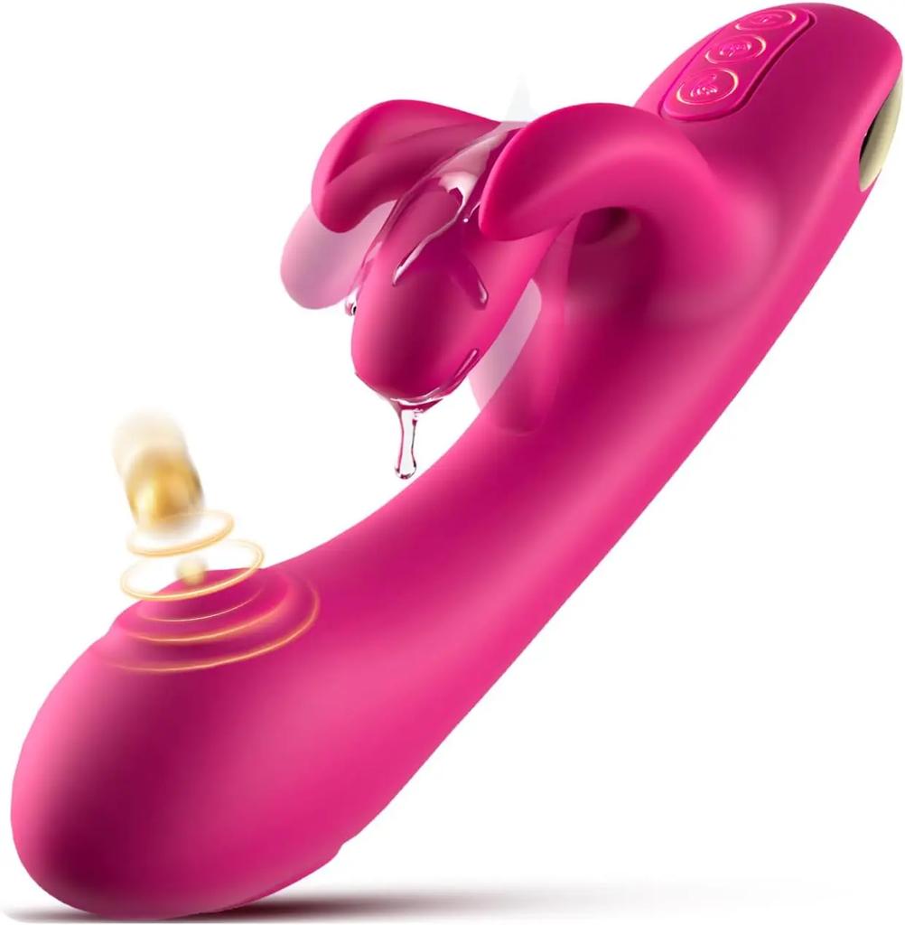 Dildo Vibrator Adults Sex Toy for G spot Clitoral Stimulator Waterproof Vibration 10 Flapping Vibrating Female Sex Toy for Women
