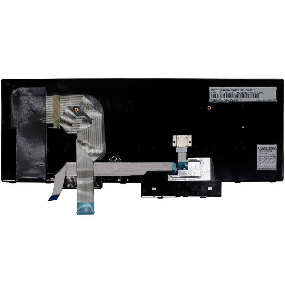 Laptop Keyboard for Lenovo ThinkPad T570 T580 P51S P52S No Backlight