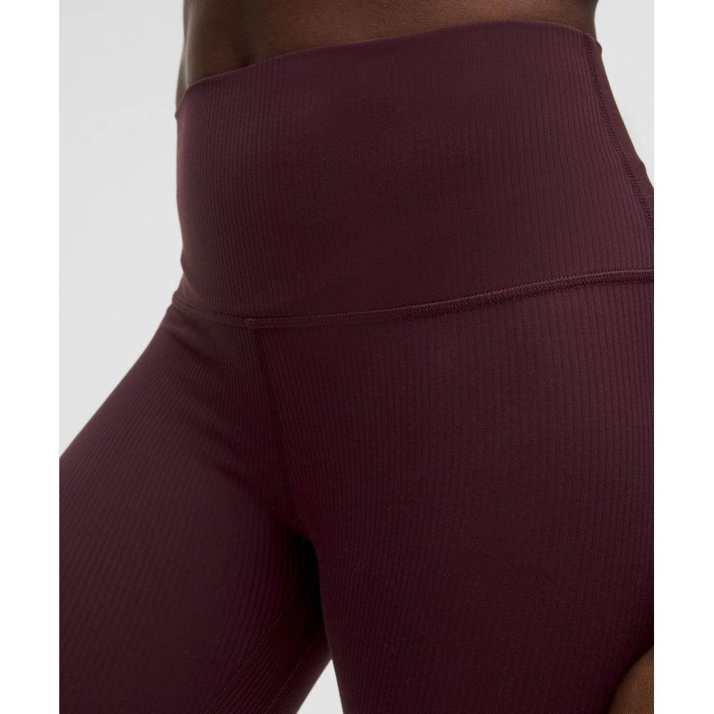 Lululemon Align High Rise Ribbed Pant 25 Goodnight Plum
