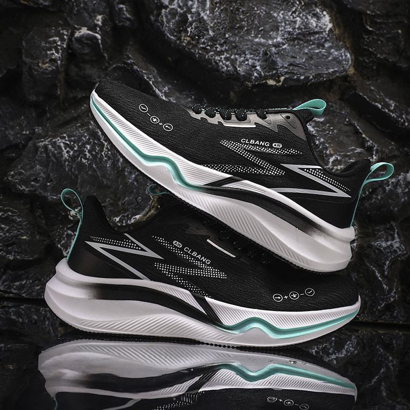 Running Shoes for Men and Women Mesh Breathable Comfortable Lace-up Flat Jogging Shoes Luxury Design Original Sneakers Man