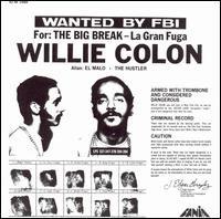 

CD WILLIE COLÓN - Разыскивается ФБР / Большой прорыв - La PCD3708 Fania Records, 1994 Япония ОбиЛатиноамериканский Б/У