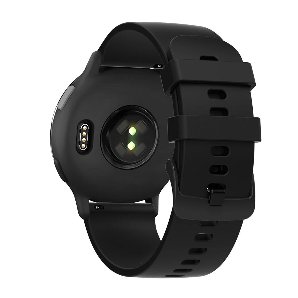 22mm 20mm Watch Silicone Strap For Samsung Watch 7/6/5 40/44mm 5 Pro 45mm Wristband Watch 4 6 Classic 43mm 47mm  Bracelet Correa
