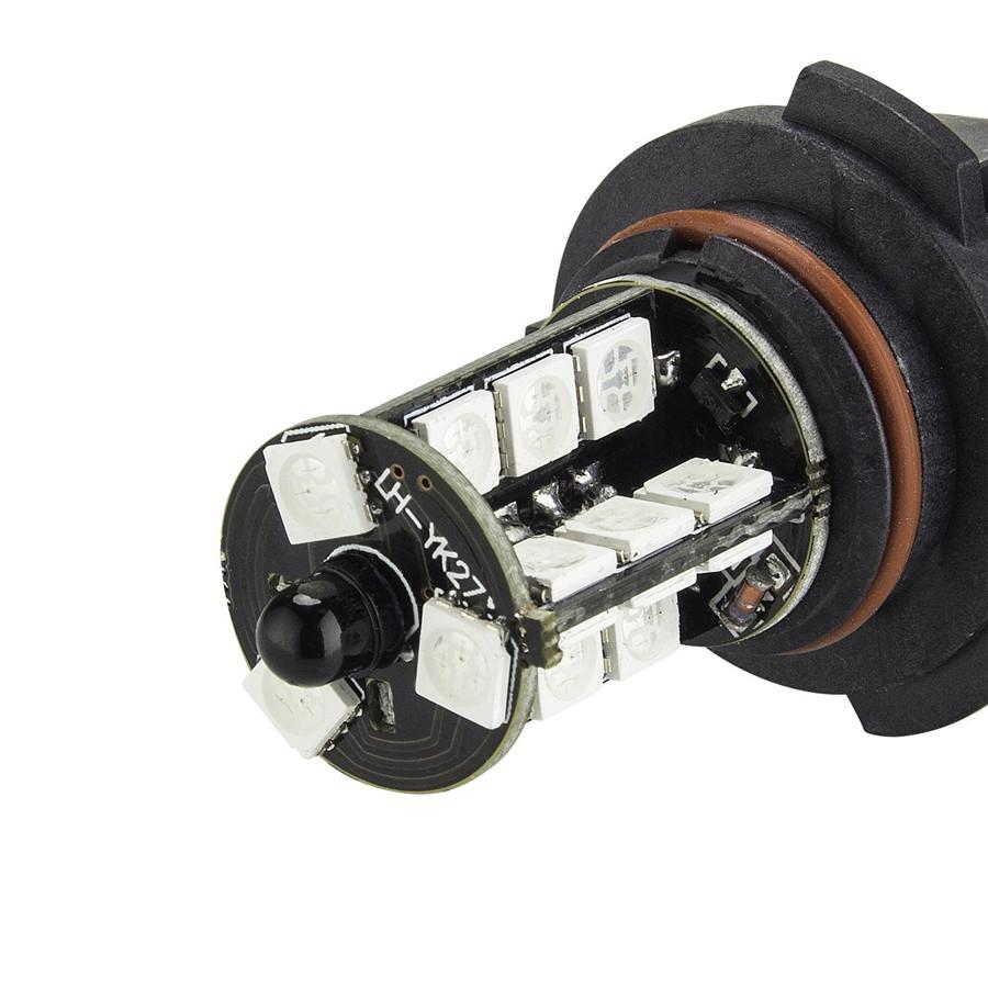 RGB LED Fog Lights with Remote Control Kit