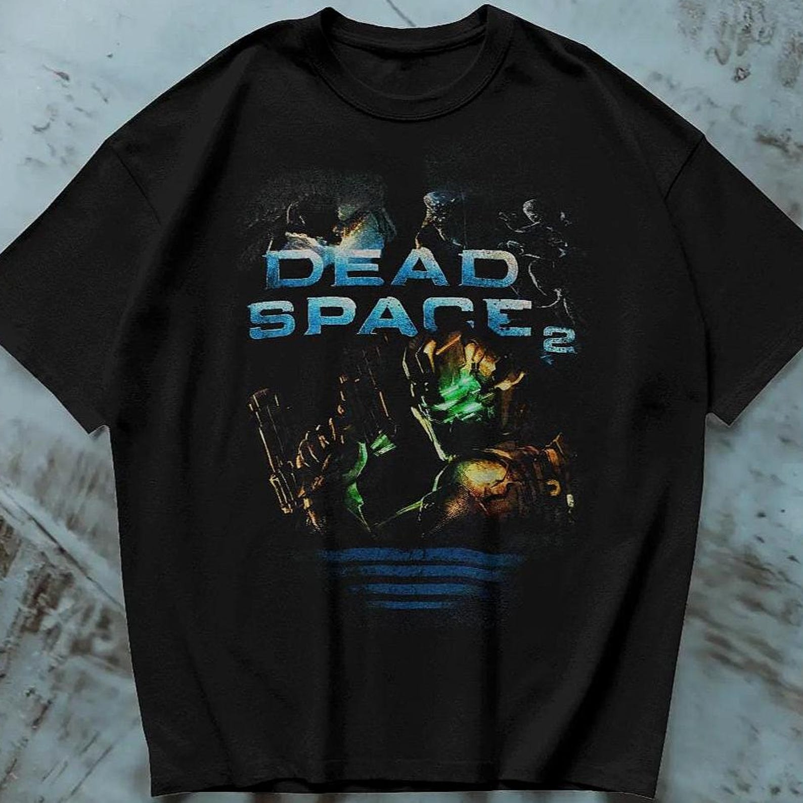 Dead Space 2 Vintage Shirt, Sci Fi Horror Gaming Tee, Retro Gamer Graphic T-Shirt M