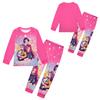 Children's Fashion Suit Skirt Round Neck Long Sleeve Top Pants