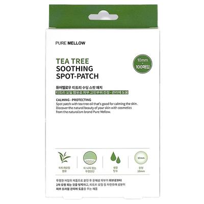 Pure Mellow Tea Tree Soothing Spot Patch, 100 Stück, 1 Stück