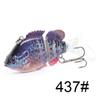 FTK 1 Piece 7.5CM-13G 2 Sections Multi-section Small Fishing Bait Swimming Bait Barracuda Bait