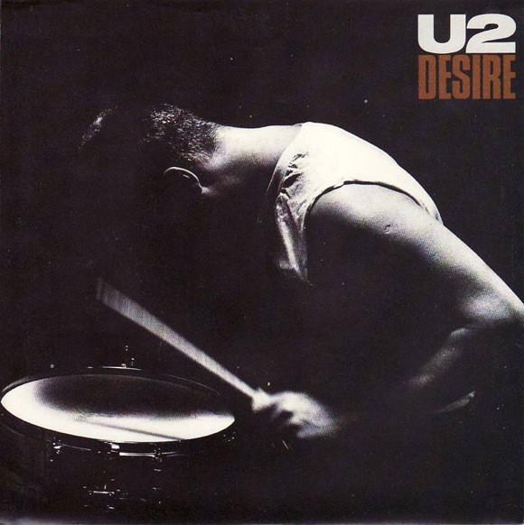 

7inch Record U2 Desire 97080 Island Records 1988 Canada Rock Used