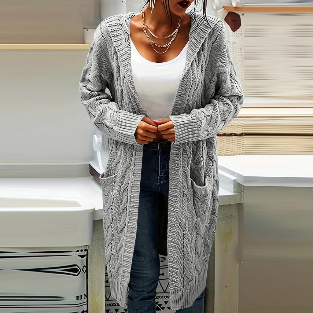 Women's Cardigan Sweaters Lightweight R-Neck Long Sleeve Outfits Fall Fashion Clothing