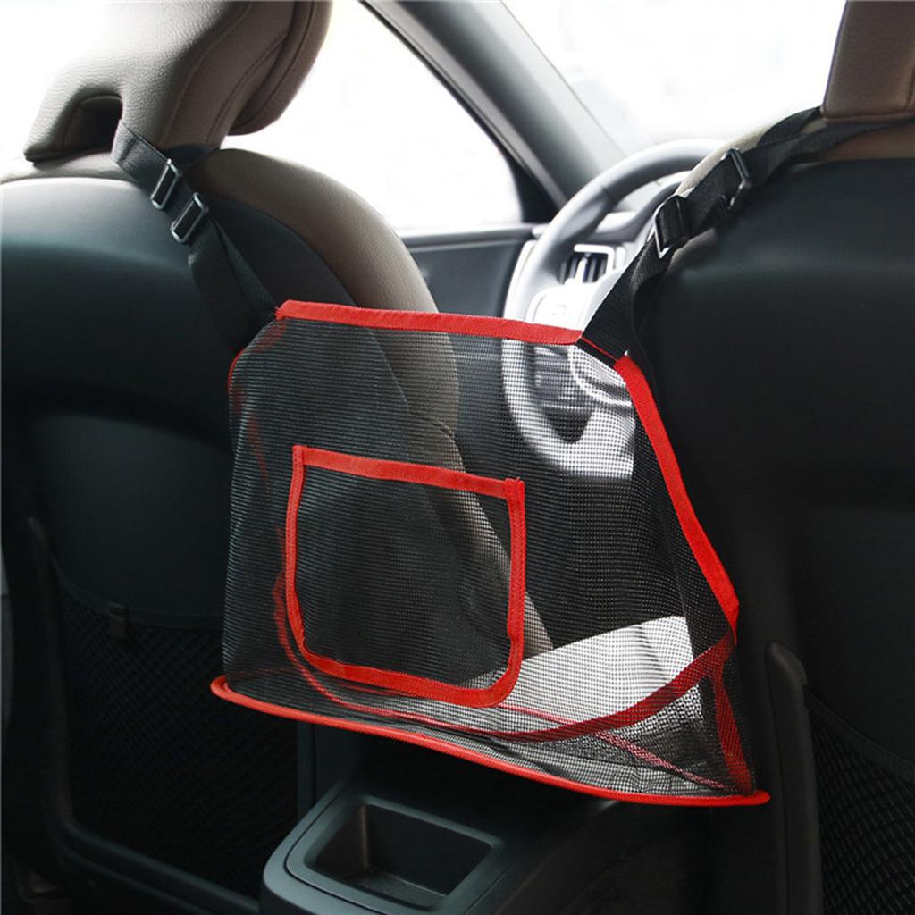 Car Interior Trunk Seat Crevice Organizer Storage Bag Pocket Cage Pocket Holder