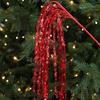 2pcs Handmade Artificial Christmas Glitter Branches 60cm Christmas Tree Decorations  New Year Decor