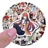 10/30/50pcs Anime Steins Gate Game Stickers Cartoon Makise Kurisu Shiina Mayuri Sticker Scrapbook Luggage Phone Graffiti Decals