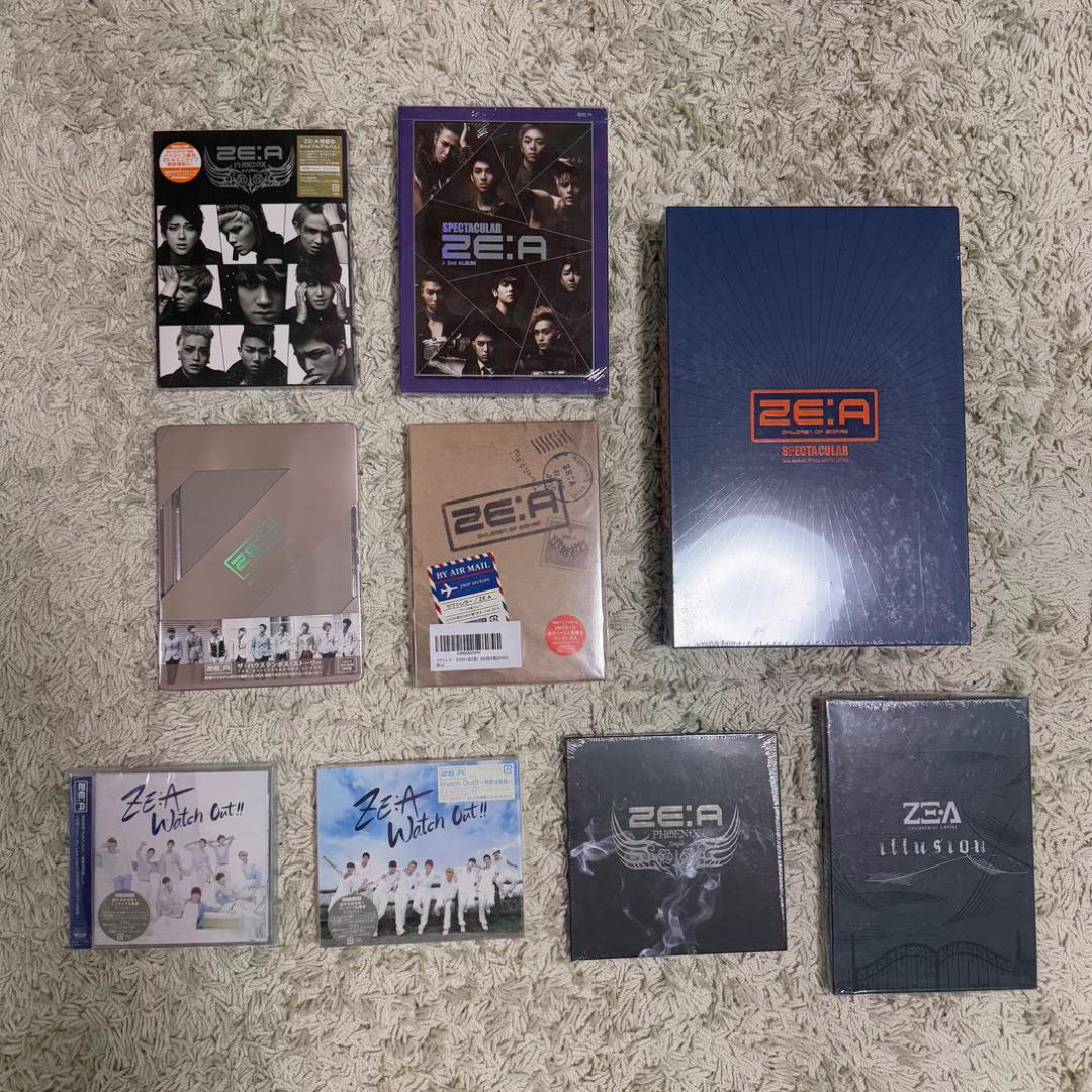 

[USED] ZE:A album CD DVD