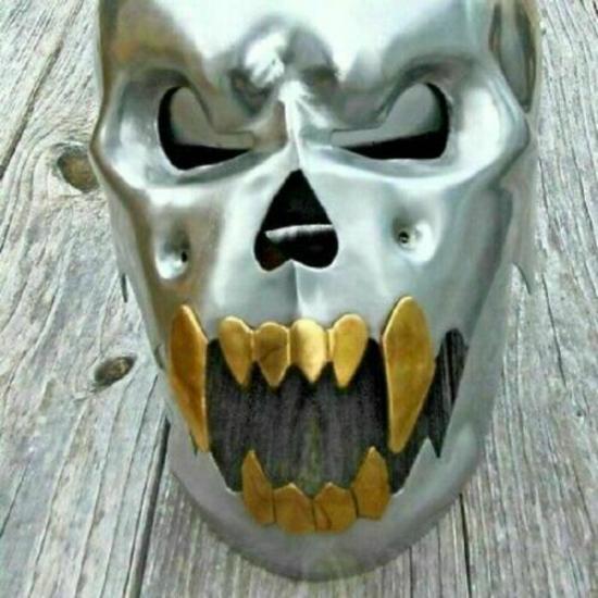 Ritter mittelalterlicher Schädelhelm griechischer Larp SCA Halloween Crusader Reenactment Armor