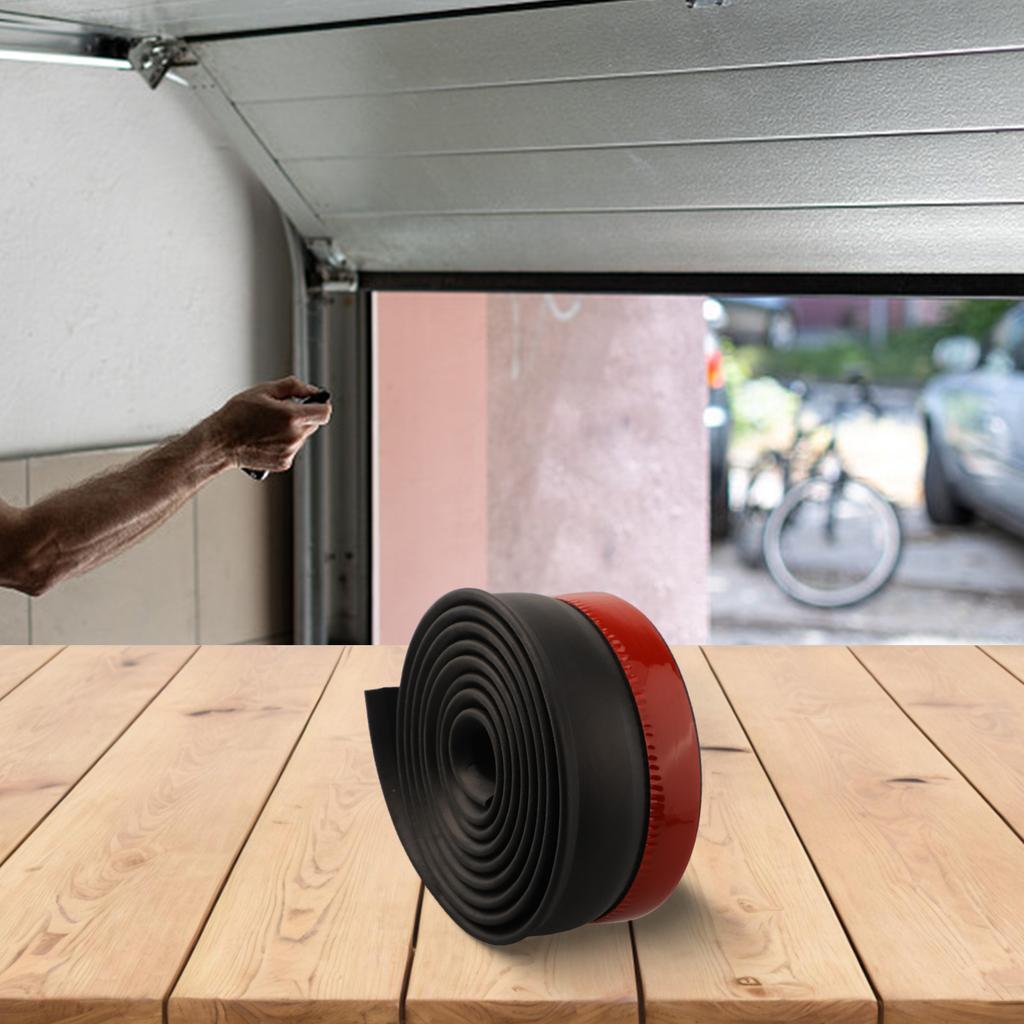 Sealing Strip 2M for Electric Flap Garage Door with Rubber Side Seal to Prevent Water Ingress and Provide Dust Protection
