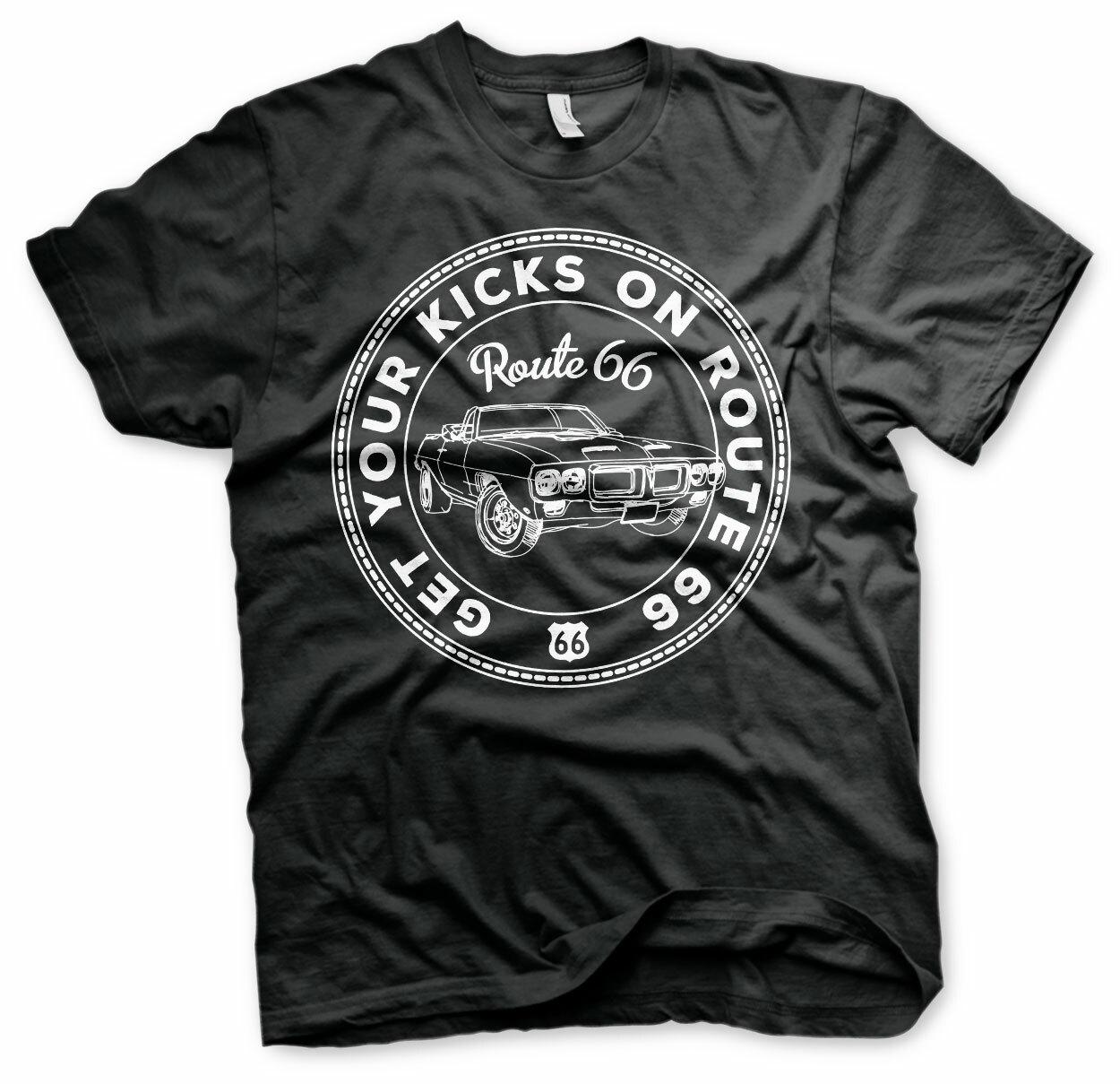 Official License Get Your Kicks On Route 66 Mens T-SHIRT S-XXL Sizes XXL