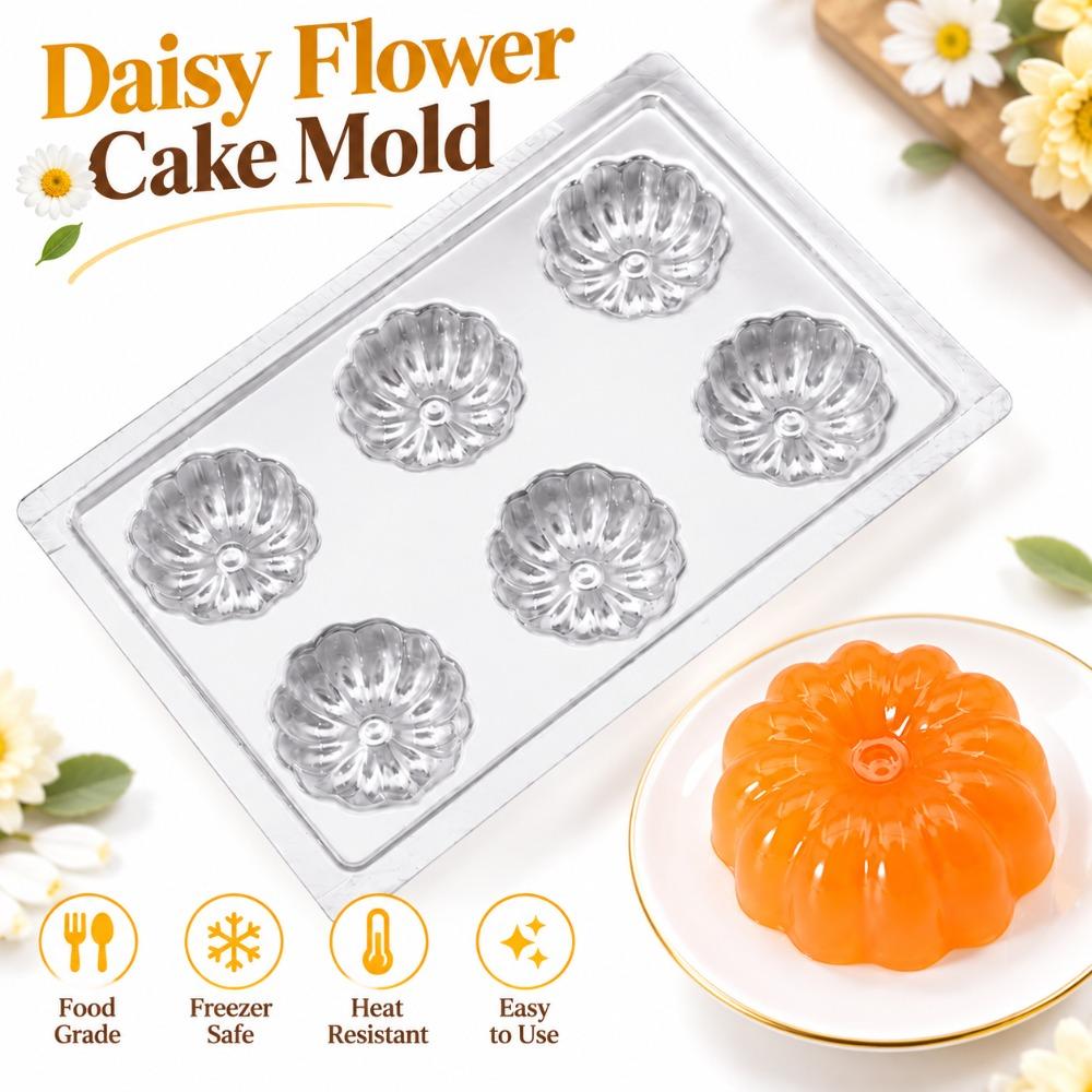 PP Jelly Mold 6 Grids Mousse Mold Candy Coating Soap Mold  Mung Bean