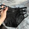 3pcs/Lots Lace Panties for Women Transparent Mesh Hip Male Briefs Low Rise Hollow Out Breathable Underwear Plus Size