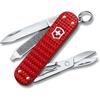 Victorinox Classic Precious Alox Collection Iconic Red Swiss Army Knife Multi-Tool with Scissors and Screwdriver 5 Functions