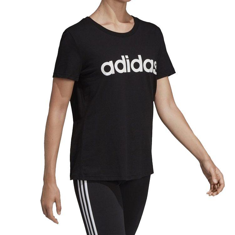 adidas Set In Sleeve T Shirt Women's Black DP2361