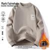 Mark Fairwhale Men's Heavyweight Fleece Lined Crew Neck Sweatshirt