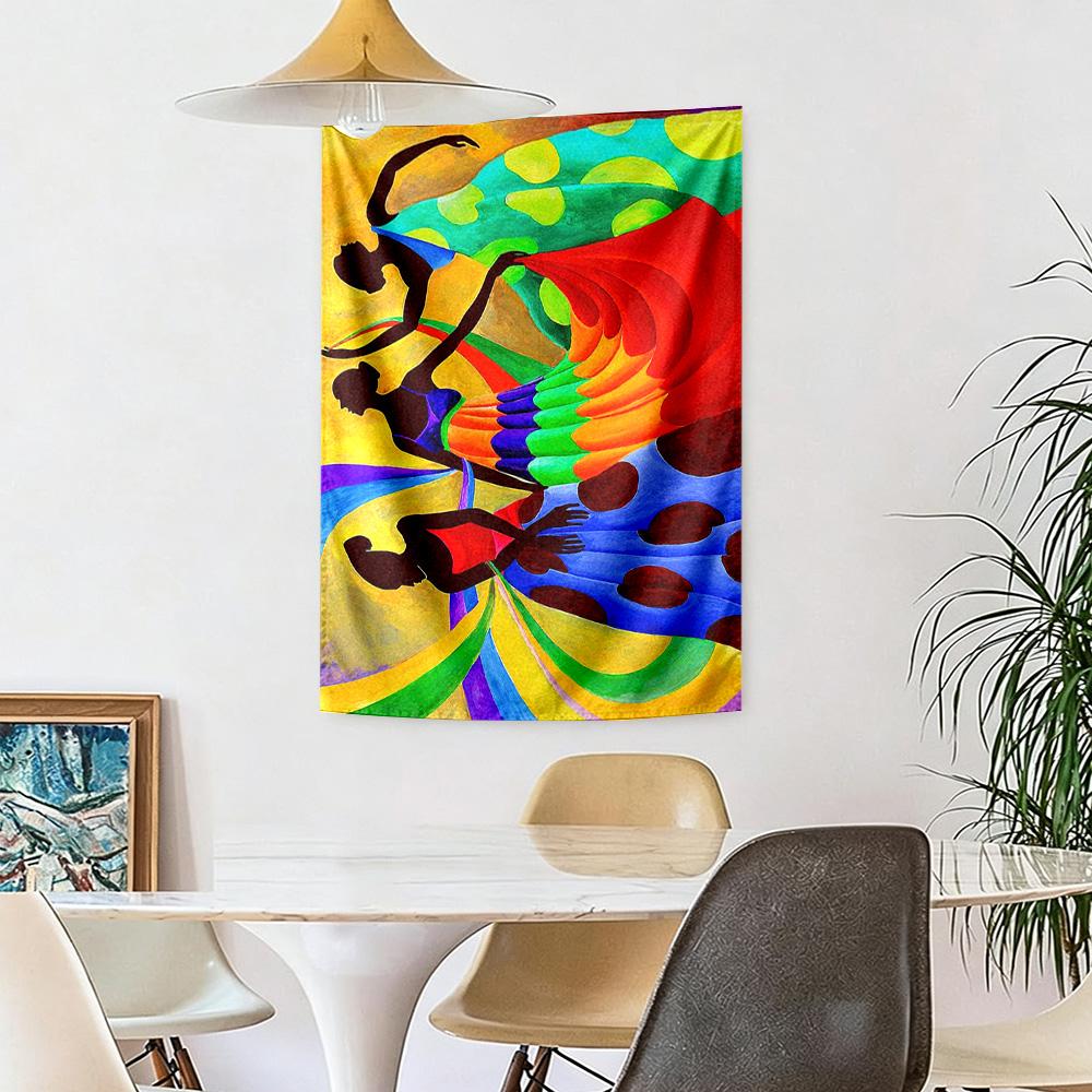 African Style Wall Decor Tapestry Art For Pet Memorial Birthdaywedding Party Backdrop Family Gift