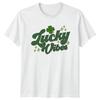 Lucky Vibes TShirt St Patricks Day Holiday Gift For Him And Her