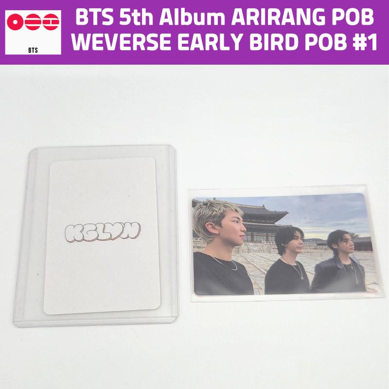 BTS ARIRANG Album POB Vorteil Fotokarte Offizielles Geschäft Geschenk Auswahl WEVERSE EARLYBIRD POB#1