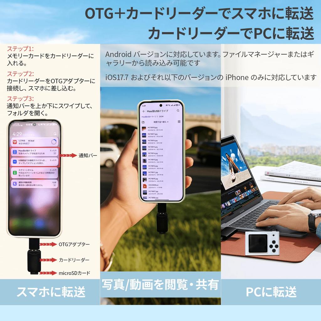 Mini Camera with Front and Rear Selfie Capability, Includes 32GB Card, Low-Fi Quality Video Recording, Toy Camera for Adults and Kids, Smartphone Tran