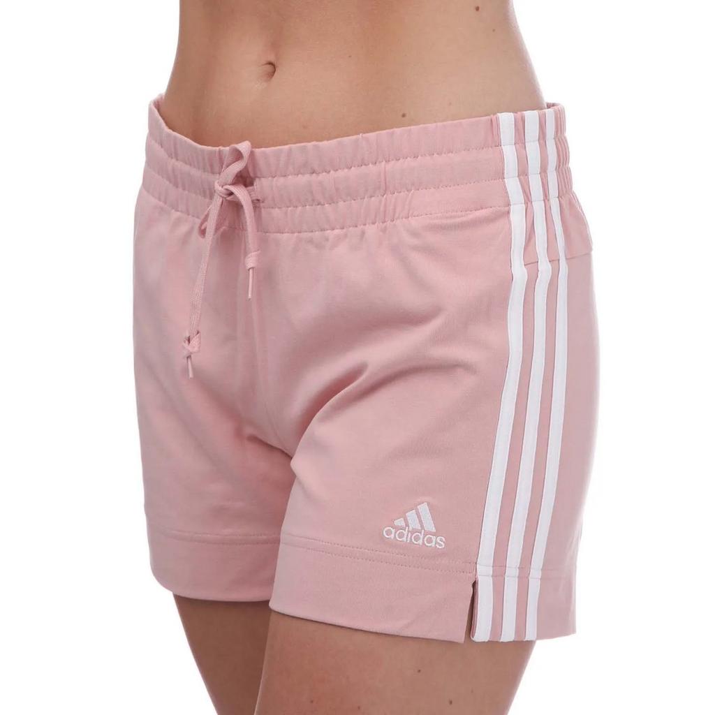 Adidas Womens/Ladies Essentials Striped Slim Shorts