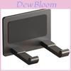 Modern Bathroom Wall Mount Hair Dryer Holder With Adhesive Mount For Bathroom Organization