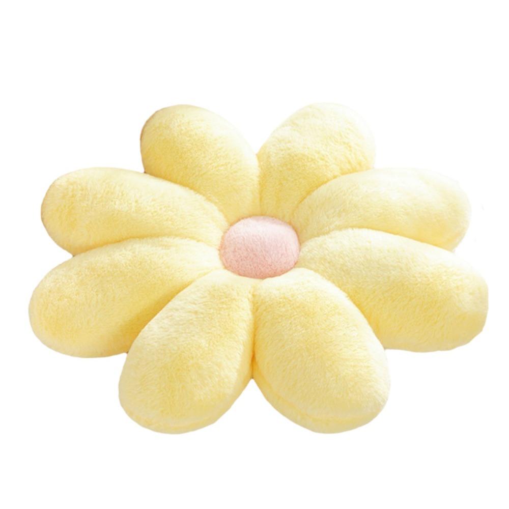 Soft Petals Car Seat Cushion Fluffy Tatami Mat Multifunctional Flower Plush Pillow  Living Room