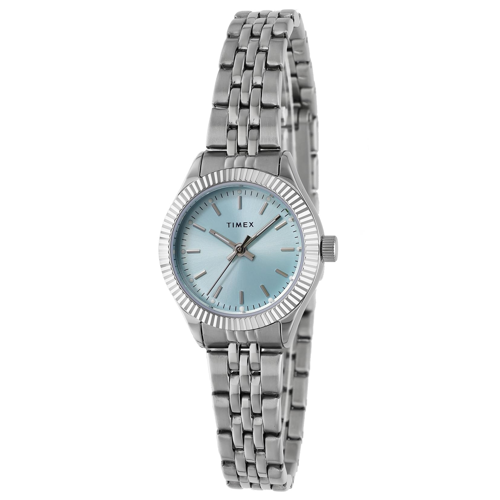 

Унісекс Годинник Timex Trend TW2W90700 Кварцовий Водостійкий 50М Мінеральне скло Світло-блакитний циферблат Нержавіюча сталь [TIMEX] [Товар] світло-синій колір