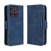 Portemonnaie-Hülle für Edge 60 Pro 5G - Leder/PU, Blau, Mit Kartenhalter