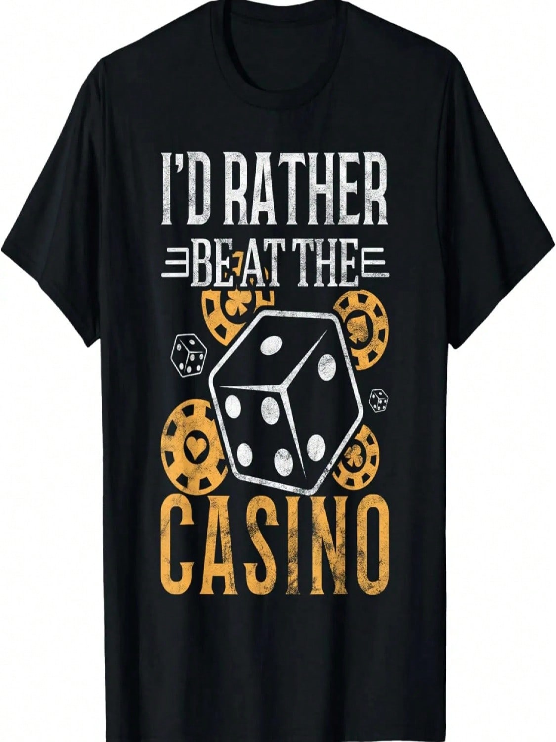 I d Rather Be At The Casino Funny Gambler Sarcastic Gift T-Shirt S разноцветный