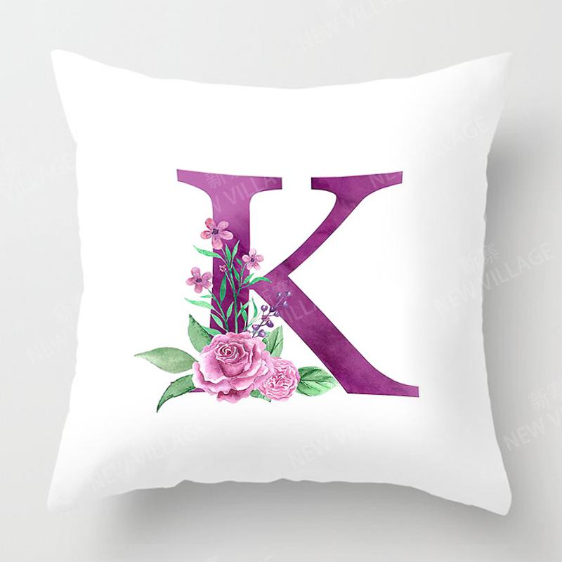 Nordic Fall Home Decor Autumn Throw Pillow Case Sofa Cushion Cover Modern 45X45Cm 45*45 50X50 60X60Cm 40*40Cm 35X35 Letter