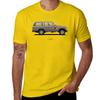 Harajuku Mens Tshirts New Land Cruiser 60 Grey Tshirt Summer Tops Funny Oversized T Shirt Plus Size T Shirts For Men Clothing