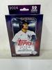 Topps 2024 Baseball Trading Cards, 59-Card Series 2 Hanger Pack, Navy/Red/White