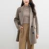 Fanzhen Women's 100% Wool Mid-length Coat