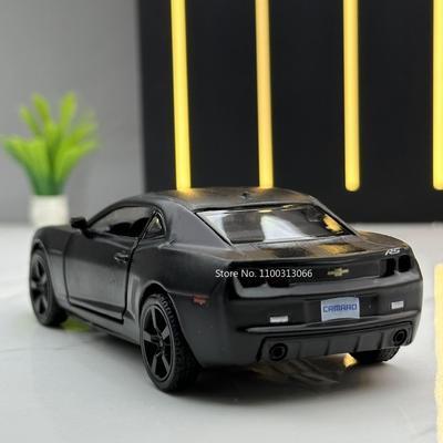 1:36 Scale Chevrolet Camaro Car Toys Model  Alloy Diecasts Sports Car with Pull Back Function Simulation Vehicle for Child Gifts