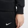 Nike Sportswear Phoenix Fleece Lined Crew Neck Athleisure Sweatshirt Women's Black/Sail White DQ5752-010