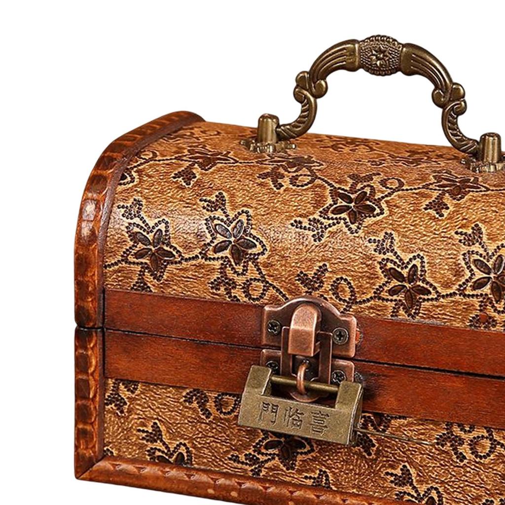 Wooden Jewelry Organizer for Earrings and Necklaces